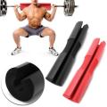 gym rubber weights barbell foam squat pad