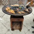 Уникальные продукты Corten Grill BBQ для вечеринки на открытом воздухе