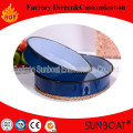 Enamel Round Tray Disk Salver Kitchenware