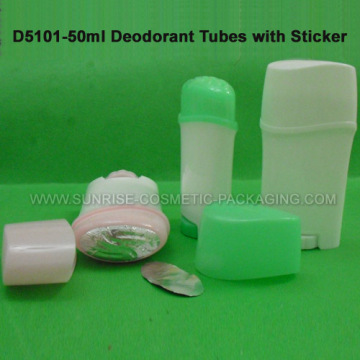 50ml Deodorant Stick Container with Sealing Sticker