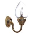 Dollhouse battery powered LED wall light miniature