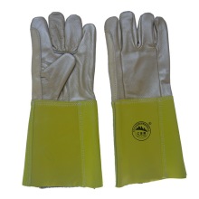 Muebles de cuero Guantes de seguridad de soldadura protectora de mano