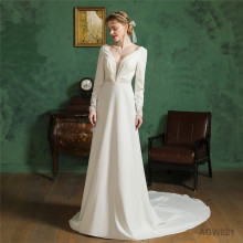 Designer Luxury Off-shoulder White Pearl Lace Sequins Bridal Dresses Maxi Women dress wedding bridal gowns