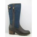 2016 Botas de moda de joelho no joelho feminino