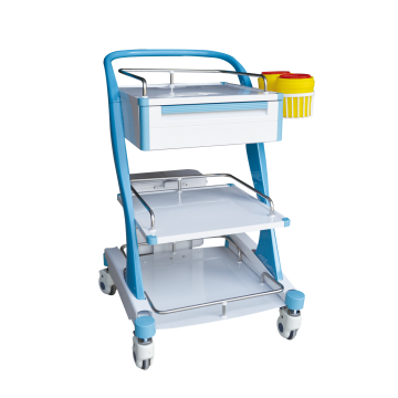 Hospital medical anesthesia trolley