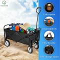 Carrito de campamento con ruedas giratorias de 360 ​​°+mango ajustable