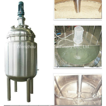 Pl Stainless Steel Jacket Emulsification Mixing Tank Oil Blending Machine Mixer Sugar Solution Paint Color Mixing Machine