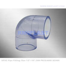 Clear PVC Elbow 90 Degree