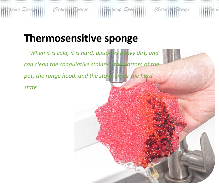Temperature Sensitive Sponge Temperature Sensitive Sponge