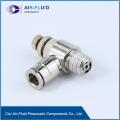 Air-Fluid Brass Nickel-Plated Air Flow Control Valve