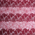 Milky Yarn Chemical Lace Embroidery Fabric