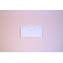 No. 6 3/4 White Wallet Gummed Envelopes