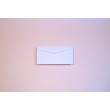 No. 6 3/4 White Wallet Gummed Envelopes