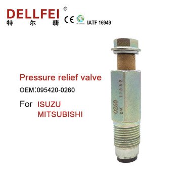 Válvula de limitador de presión de combustible 095420-0260 para Isuzu Mitsubishi