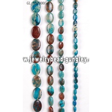 grânulos de gemstone especiais DIY snakeskin pedra granel