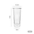 50 ml 1.7 oz de espíritus transparentes Vaso de vidrio de vidrio