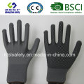 Poliéster Shell PVC Dots Safety Work Glove