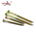 Yellow/white Zinc Countersunk Head Chipboard Screw