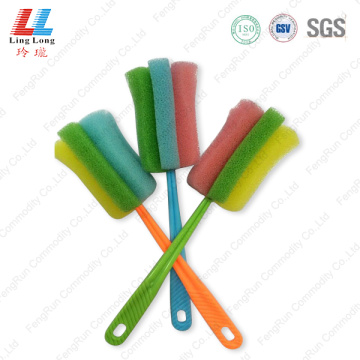 Superior cleaning brush sponge