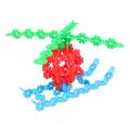 Novo Chegada Multicolor Snowflake Building Puzzle Blocks