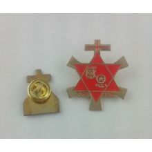 Insignia religiosa del metal del regalo, perno de encargo de la solapa (GZHY-LP-055)