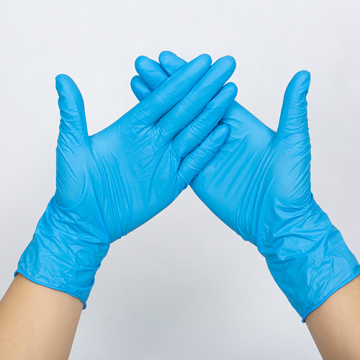 Guantes de examen de nitrilo médico desechables Malasia