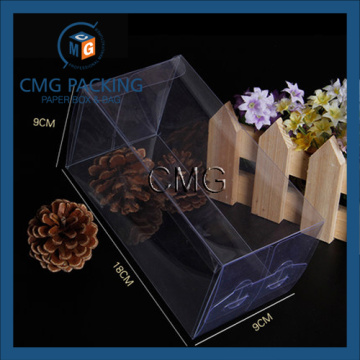 Custom Small Clear PVC Plastic Box (CMG-PVC-022)