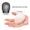 Custom Large 3D Skull Silicone Ice Cube Trays