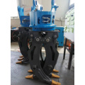 Hydraulic grab/wood grab equipment for excavators