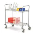 Adjustable NSF Hospital Medical Storage Metal Cart