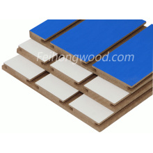 Slotted MDF Board, Melamine Slotted MDF, Grooved MDF