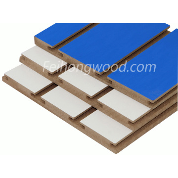 Ranurado MDF (densidad media firbreboard) para muebles