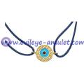 Navy Blue Evil Eye Braided  Bracelet  Wholesale