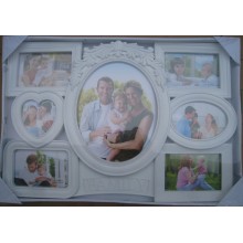 Family White Collage Photo Frame