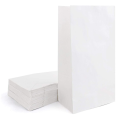 Paper Lunch Bags White Durable Kraft Paper Bags