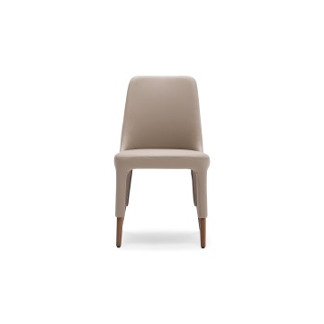 Boucle Salle avec tables de cuisine et table de table chaises en cuir chaise de salle à manger de luxe moderne