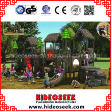 ASTM Standard Wood Color Outdoor Playground Equipment for Children