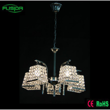 Cinco luzes do laço da iluminação do candelabro grânulos para o Lighitng Home D-9715/5