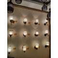 Modern Bronze Glass Wall Sconces Light Lamp