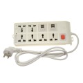 Universal 4 usb 6 outlets Extension Socket