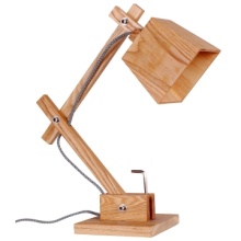 Antique Wooden Desk Lamp Handmade Wooden Lamps (LBMT-XG)