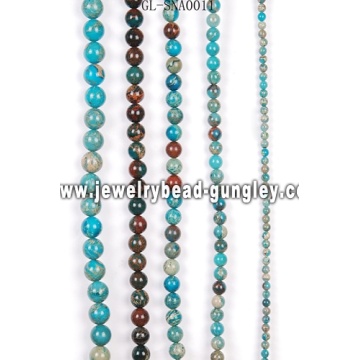 diy gemstone snakeskin beads with dyed color wholesale