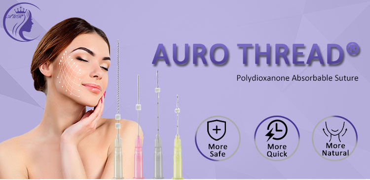 Beauty Face Lifting Needle Polydioxanone Thread