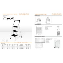 Round Tube Step Ladder and Ladder Accessories