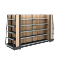 Top Quality Steel Wooden Supermarket Shelf