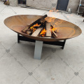 Corten Steel Patio Furniture Gas Fire Pits