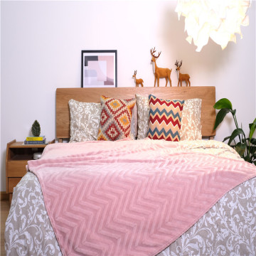 Têxtil doméstico durável roupa de cama interna cobertor de lã coral