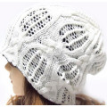 Lady fournisseur en gros de chapeau bonnet slouchy en tricot