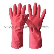 Pink Household Latex Glove with Ce Approved