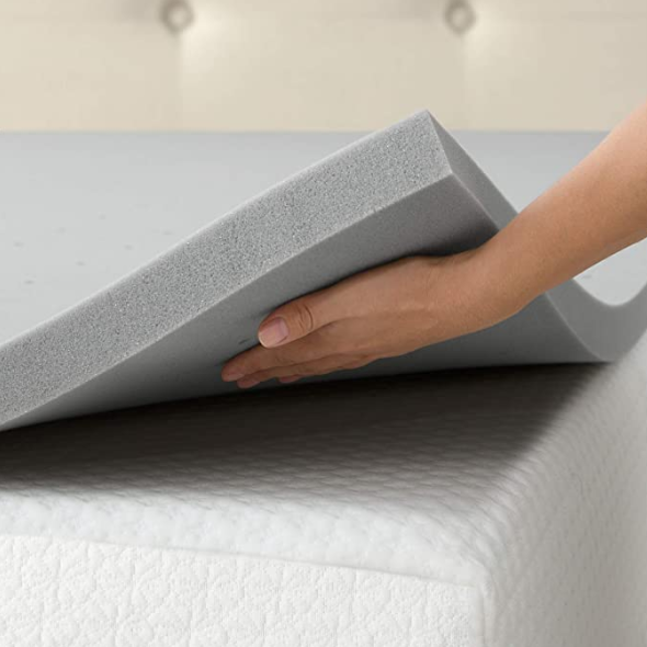 Charcoal Memory Foam Topper 